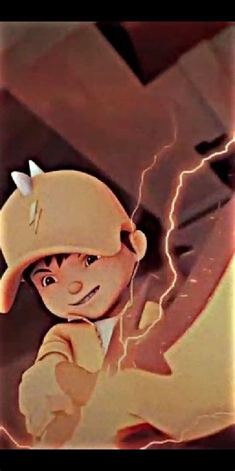 Wallpaper BoBoiBoy petir aesthetic