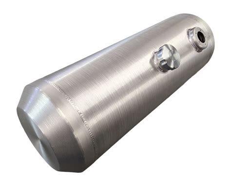 8x28 Center Fill Spun Aluminum Gas Tank 5 75 Gallon 3 8 Npt