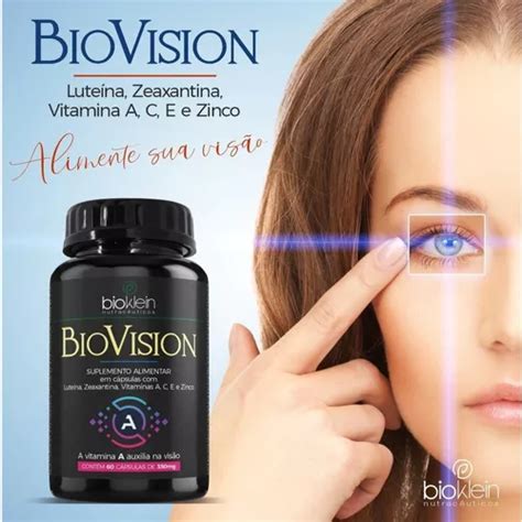 Biovision Luteina Zeaxantina Vit A c e Zinco Visão 60caps à venda em