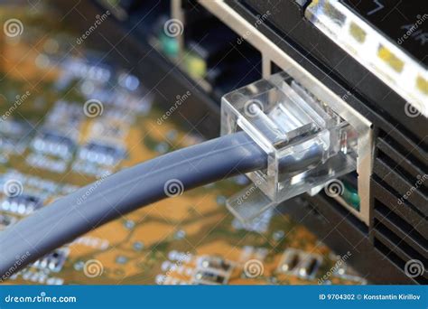 Ethernet Connector Royalty-Free Stock Image | CartoonDealer.com #9704302