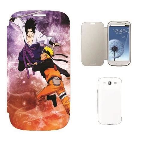 Coque Portefeuille Manga Naruto Samsung Galax Achat Vente Coque