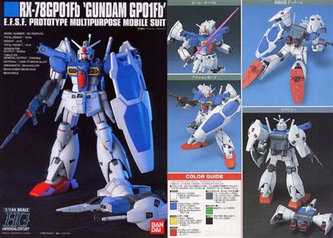 Bandai Hguc Rx Gp Fb Gundam