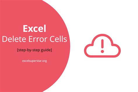 How To Delete Error Cells In Excel Excel In Hindi