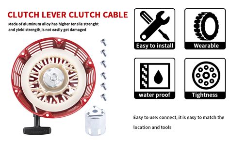 Cncmotok Gx340 Gx390 Recoil Starter Pull Start W Pull Cord