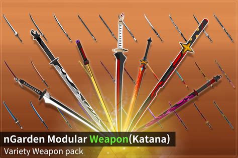 Modular Weapon Katana AssetStore Price Down Information