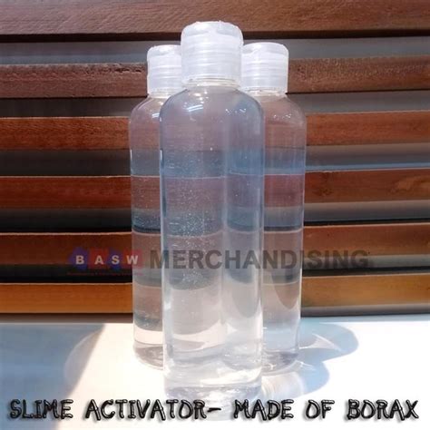 Borax Big Slime Activator 250ml Slime Session Basic Needs For Diy Slime