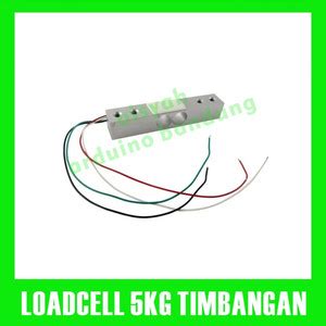 Jual Load Cell 5Kg Weight Sensor Berat Timbangan Strain Gauge 5 Kg