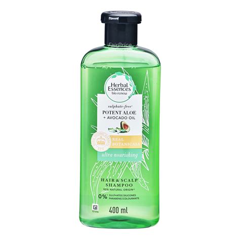 Herbal Essence Ultra Nourishing Shampoo Potent Aloe Avocado Oil