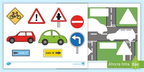 Hoja de actividad: Señales de tránsito- Guía de trabajo