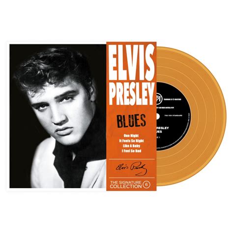 Elvis Presley The Signature Collection N06 Blues Vinyle 7