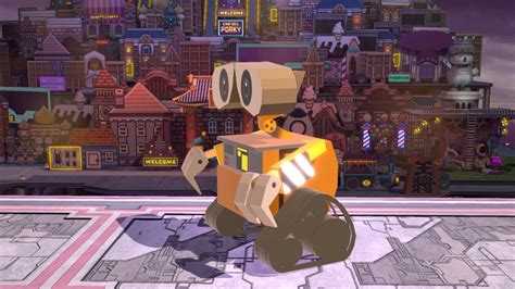 Wall E On Rob Super Smash Bros Ultimate Mods