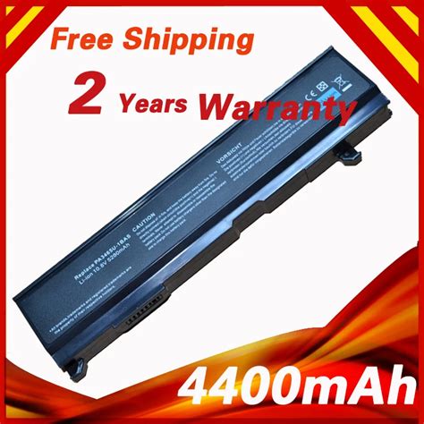 4400mAh Battery For Toshiba Satellite A100 A105 A110 A130 A80 PA3451U