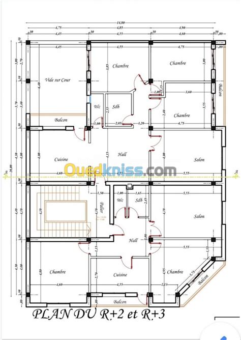 Plan De Maison M Une Facade En Algerie Ventana Blog