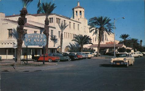 Hotel De Anza Calexico, CA Postcard