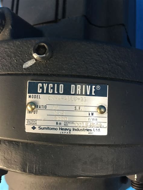 Cyclo Drive Cnhm Sumitomo Heavy Industries Used Product