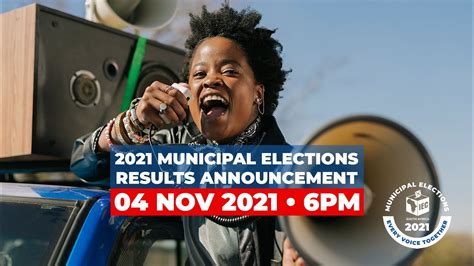 2021 Municipal Elections Results Announcement Youtube