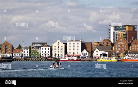 View Of Poole Harbour Stock Photo Alamy