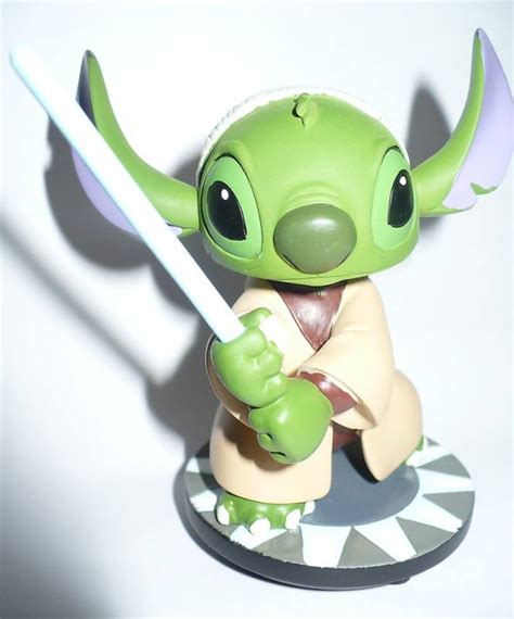 Star Wars Miniatures Stitch As Yoda