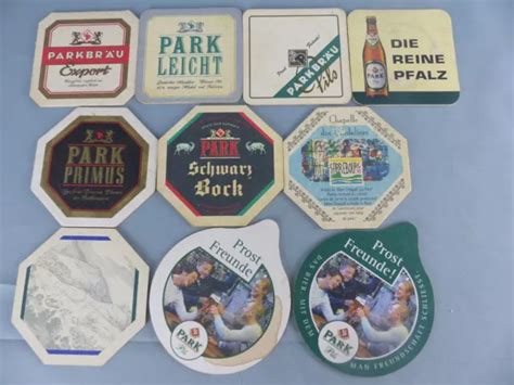 Lot De Sous Bock Diff Rents Parkbr U Park Beer Mats Bierviltje