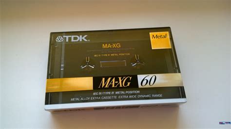 TDK MA XG 60 1990 Greatest True Audio