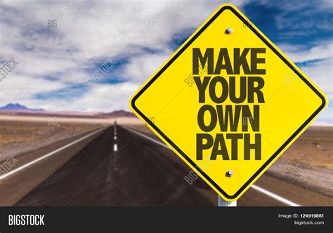 Make Your Own Path Image Photo Free Trial Bigstock