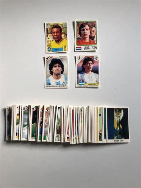 Panini World Cup Story 1990 Complete Loose Stickerset Catawiki