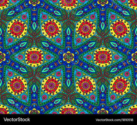 Kaleidoscope Color Seamless Pattern Royalty Free Vector