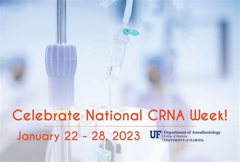 Happy 2023 CRNA Week! » Department of Anesthesiology » College of ...