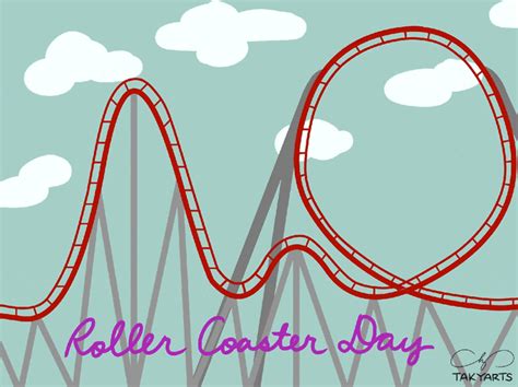 Roller Coaster Cartoon