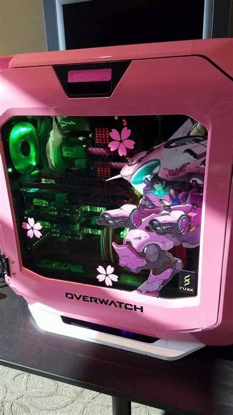 Overwatch Pc Dva Video Game Room Design Gamer Room Decor Game