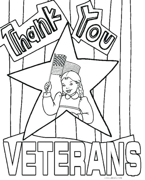 Veterans Day Coloring Pages For Preschool At Getcolorings Free