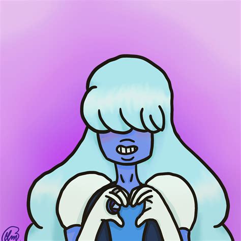 Fanart of Sapphire by me : r/stevenuniverse