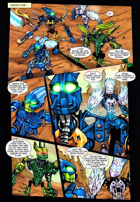 Bionicle Glatorian 1 | Read Bionicle Glatorian 1 comic online in high ...