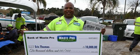 Waste Pro Recognizes Excellence In Safety With 10000 Awards Waste