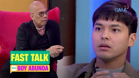 Fast Talk With Boy Abunda Kristoffer Martin Talks About His Career