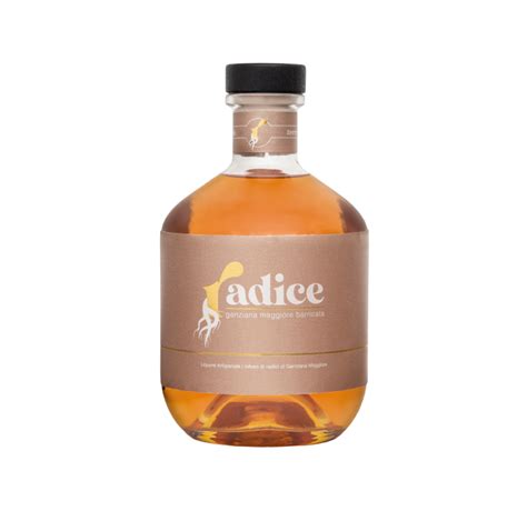 Genziana Radice In Barrique 700 Ml Radice Liquori Il Liquore