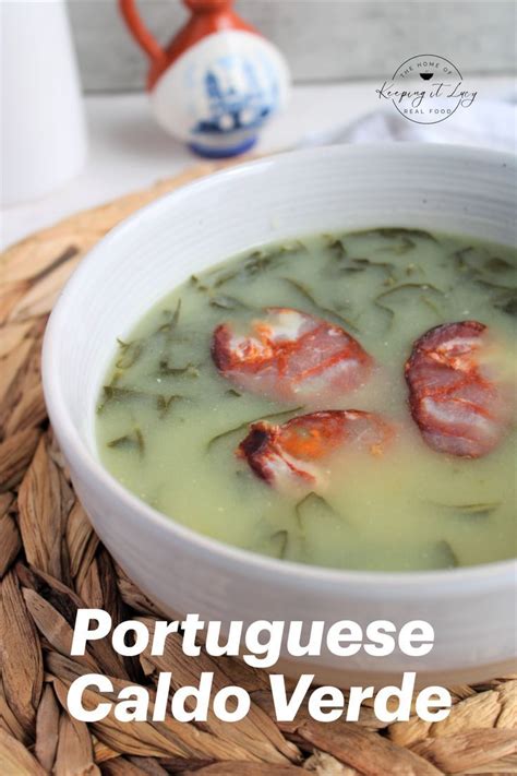 Authentic Portuguese Collard Green Soup