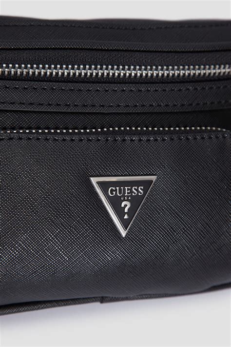 Мужская черная поясная сумка Guess HMECSA.P3332;BLA — Ultrashop