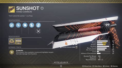 Destiny Sunshot Catalyst How To Get Them