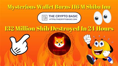 Breaking Crypto News Mysterious Wallet Burns M Shiba Inu M