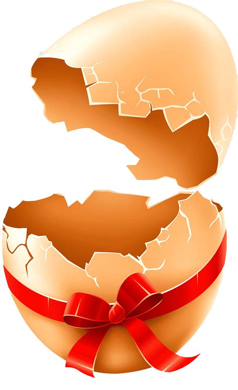 Cracked Easter Egg Png Transparent Picture Png Mart