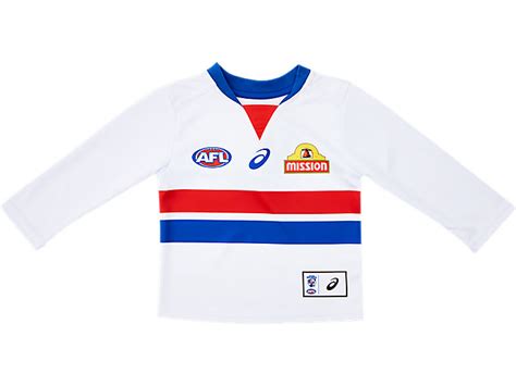 Unisex 2020 Western Bulldogs Replica Clash Guernsey Long Sleeved Infant