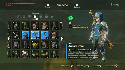 The Legend Of Zelda BotW Guide De La Tenue Zora YouTube