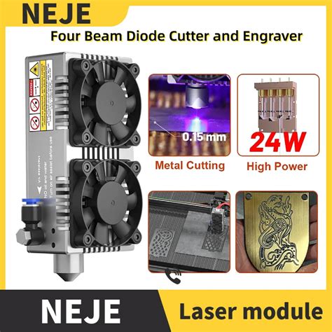 Neje E Laser Module Head Nm Blue Light Ttl W Module For