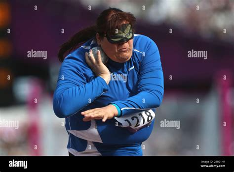 Italy S Assunta Legnante During The Women S Shot Put F Category In