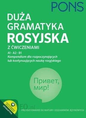 Duża gramatyka rosyjska z ćwiczeniami Poziom A1 B1 Ceny i opinie