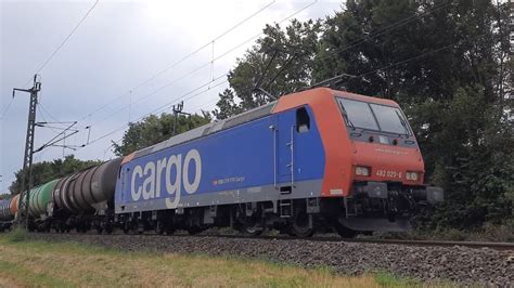 BR 482 029 6 Von CARGO Mit Kesselwagenzug YouTube