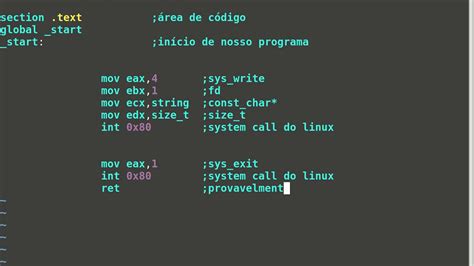 Como Criar Um Programa Em Assembly YouTube