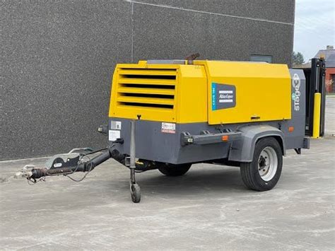 Used Compressor For Sale Atlas Copco XAVS 186 JD NREF P23091501