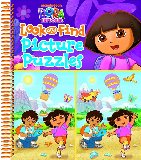 Dora The Explorer Look And Find Picture Puzzles Editors Of Publications International Ltd